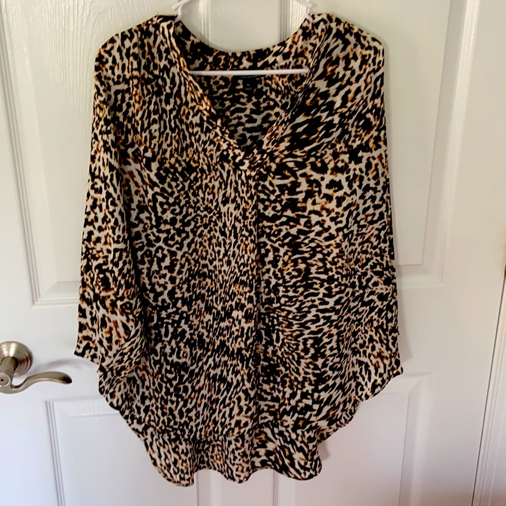 ANA Leopard print blouse